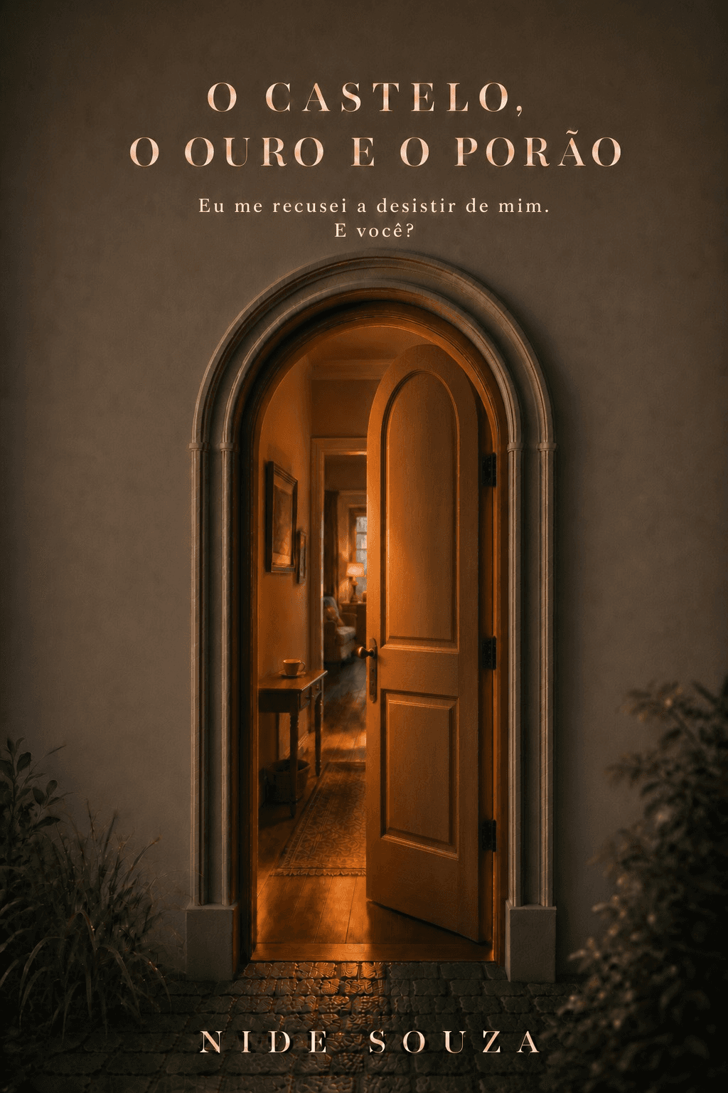 Capa de O Castelo, o Ouro e o Porão, de Nide Souza